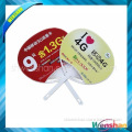 pp advertising fan any shape available for wholesaler